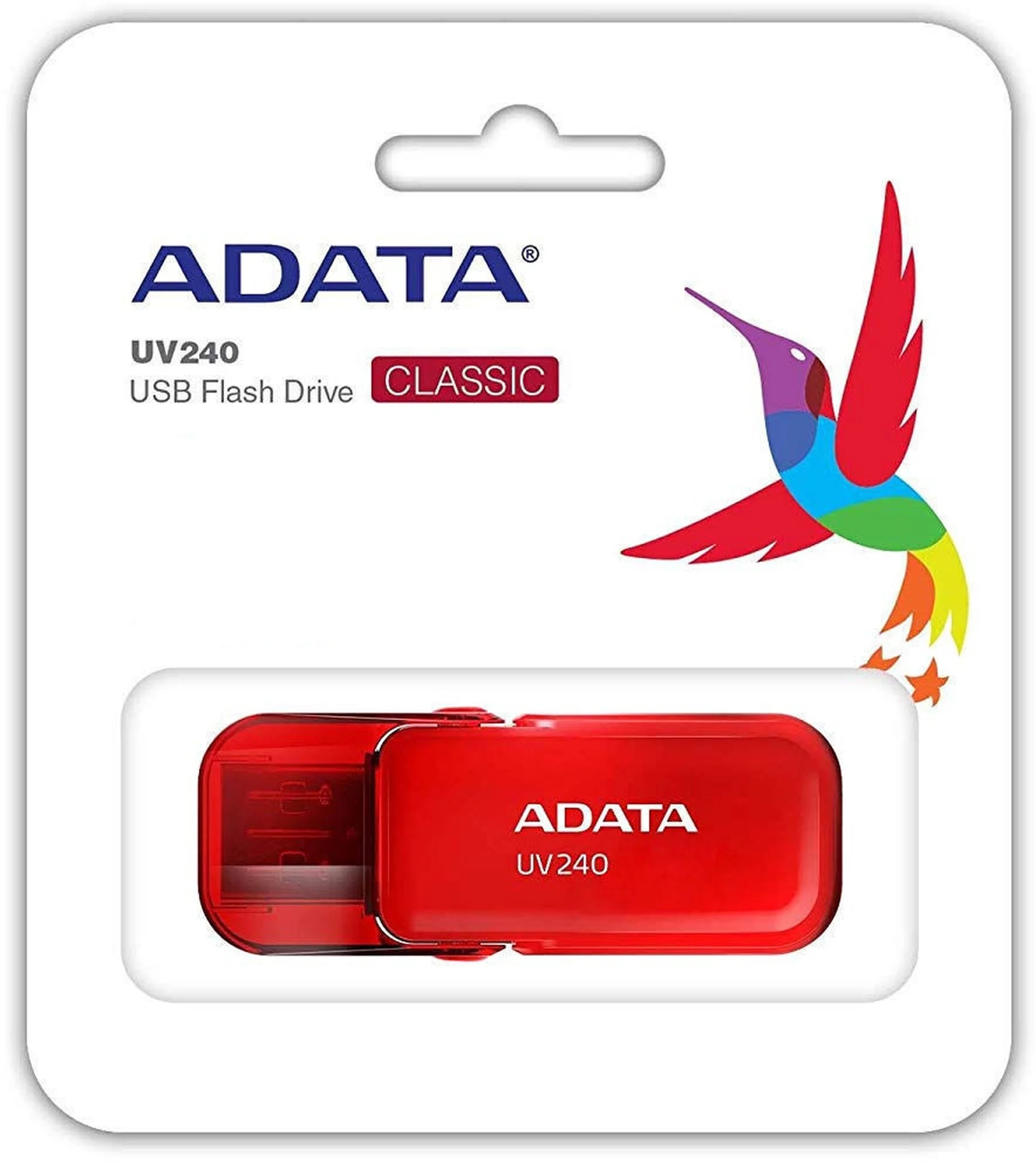 ADATA AUV240-32G-RRD 32GB Красный USB2 Флеш-накопитель